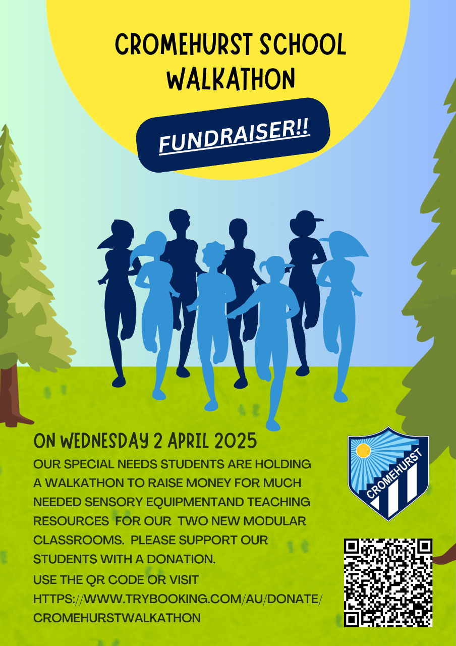 Fundraising Walkathon Flyer